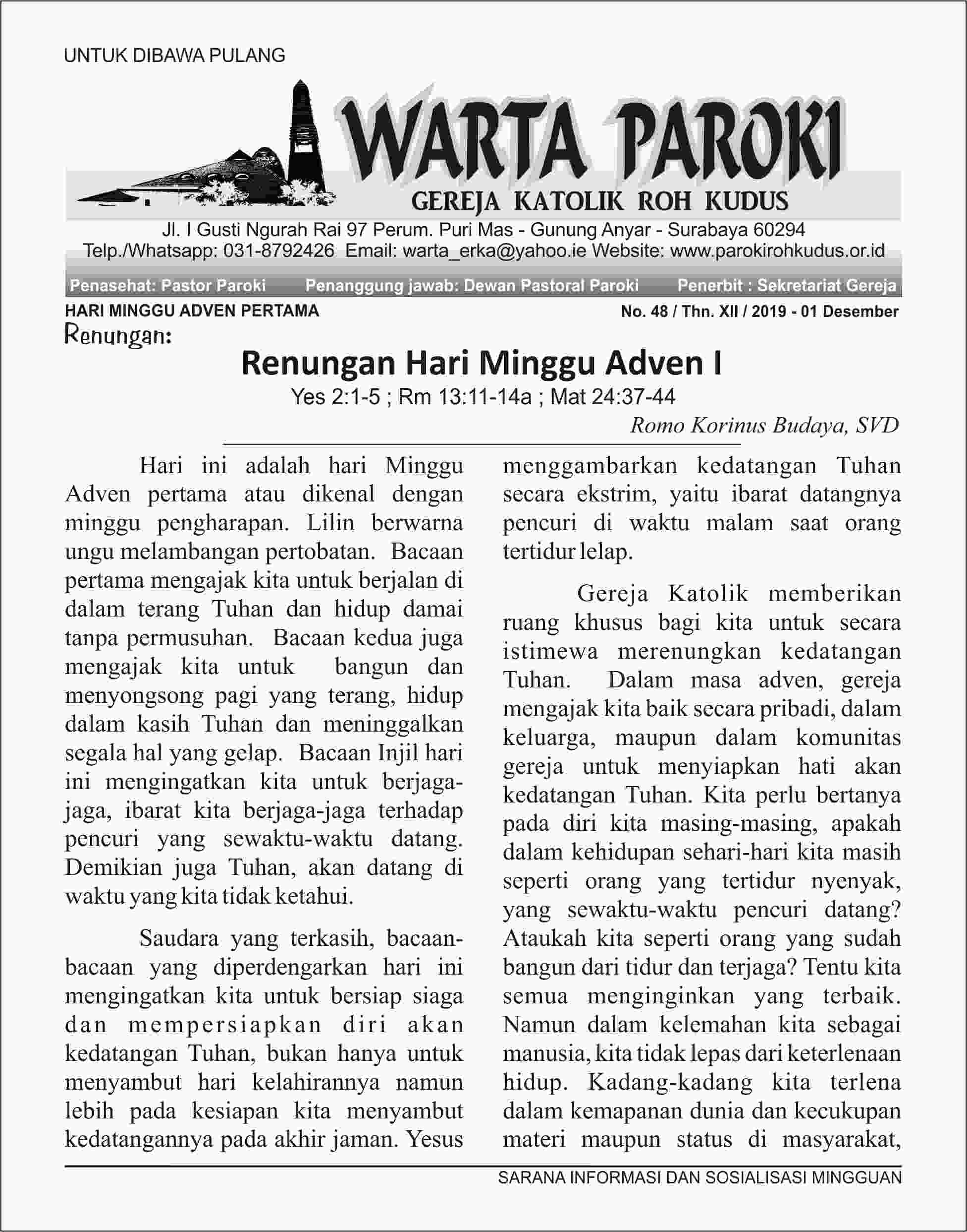 Paroki Roh Kudus